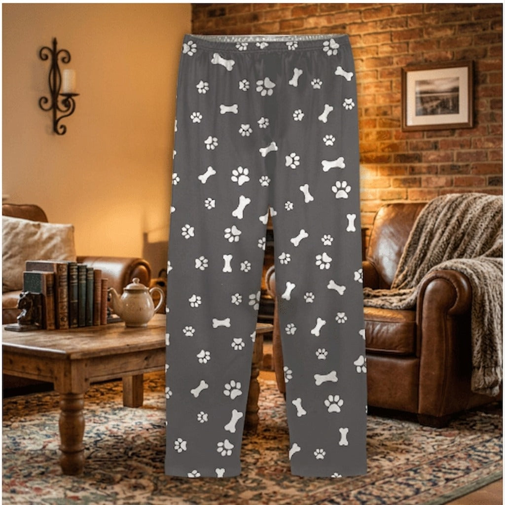 Custom Dog Face Photo With Colorful Background Pajamas T368