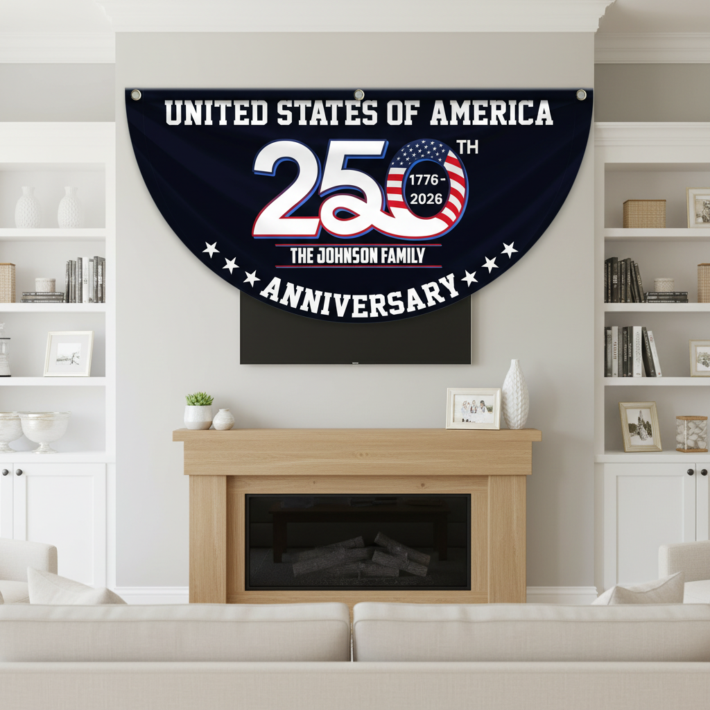Patriotic 250th Anniversary 1776 2026 United States of Ameri