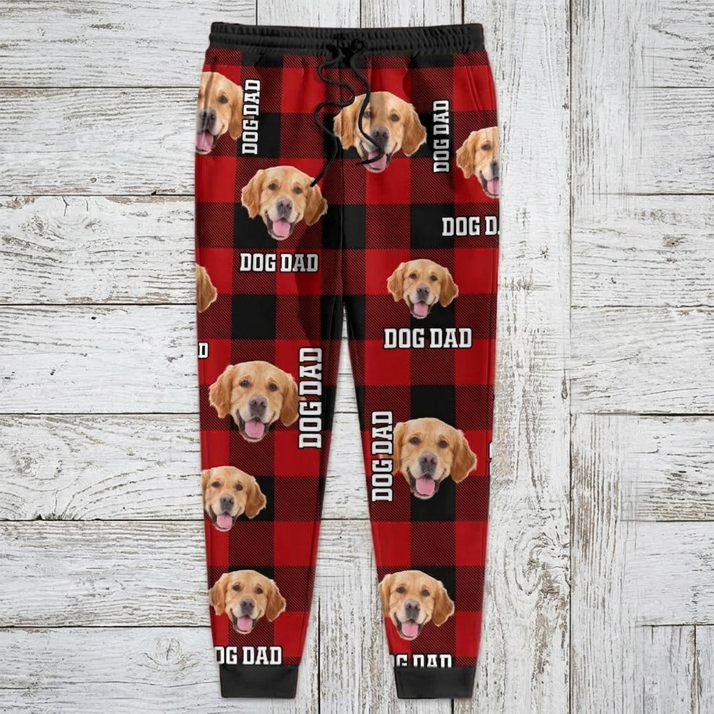 Custom Photo Name Dog Cat Men And Women's Sweatpants