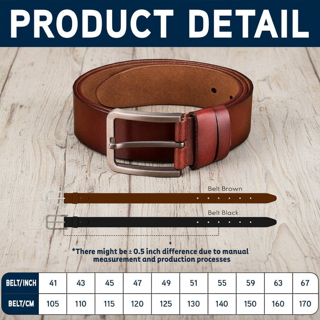 Happy Father's Day Dad To Us You Are The World Belt Personalized Gift