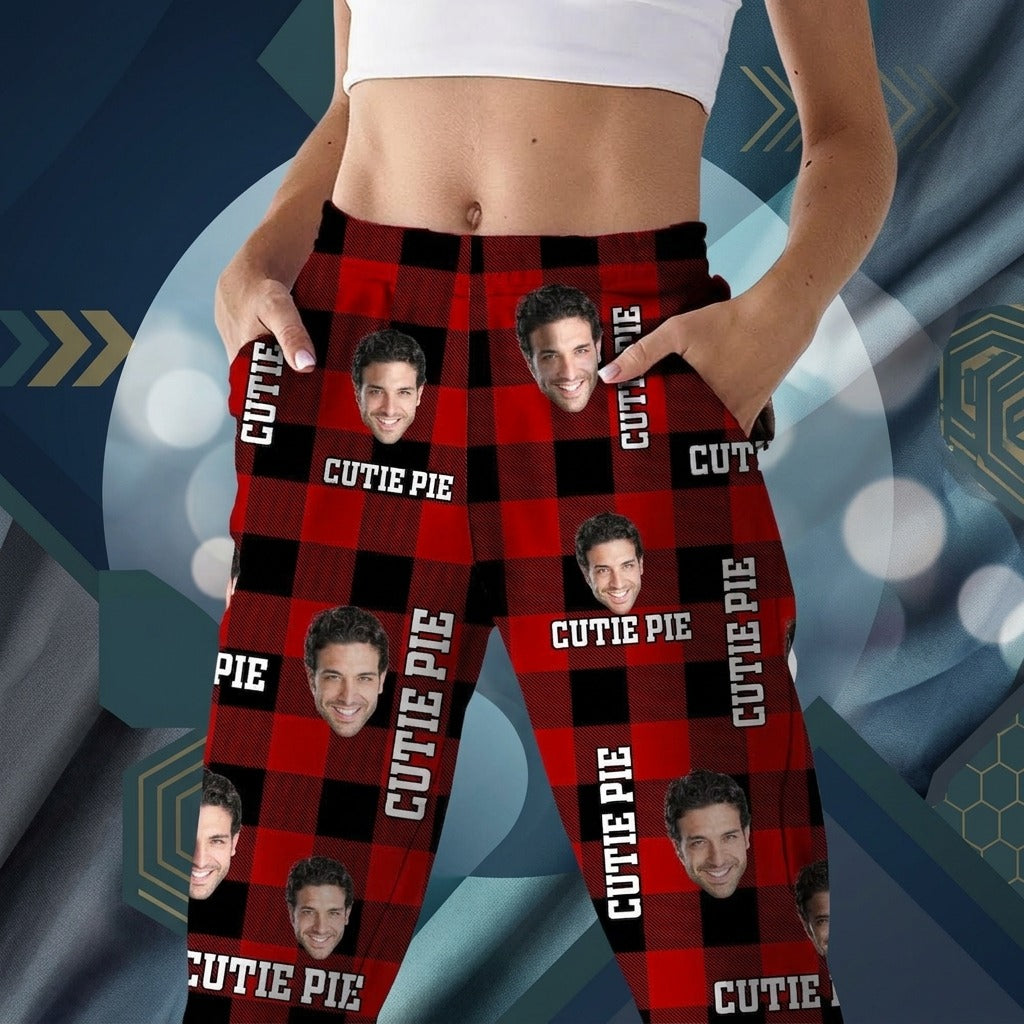 Custom Photo Human Face For Bestie Pajamas