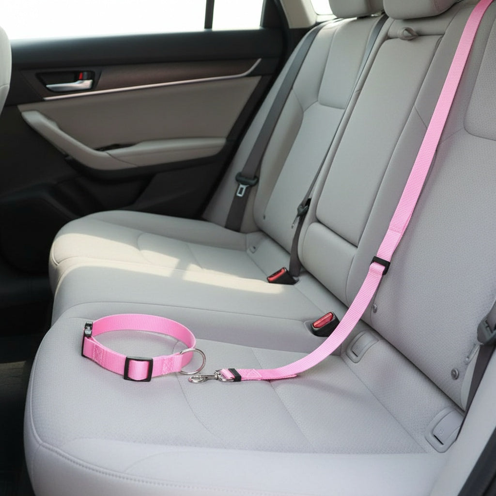 Pet Dog Car Seat Belt Harness Restraint Lead