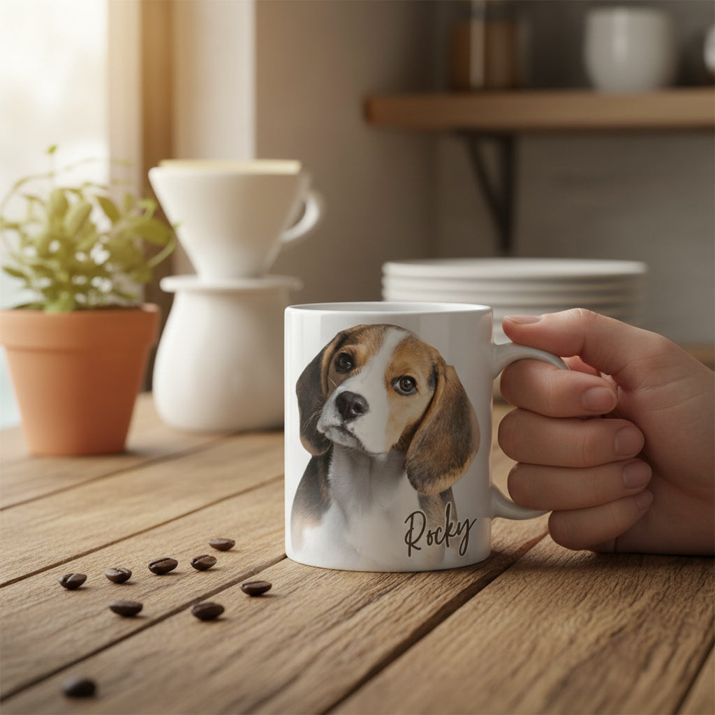 Custom Pet Photo Dog Coffee Mug 889821PP