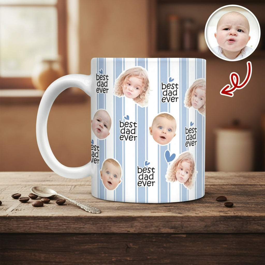 Custom Photo Coffee Mug For Dog Cat Lover