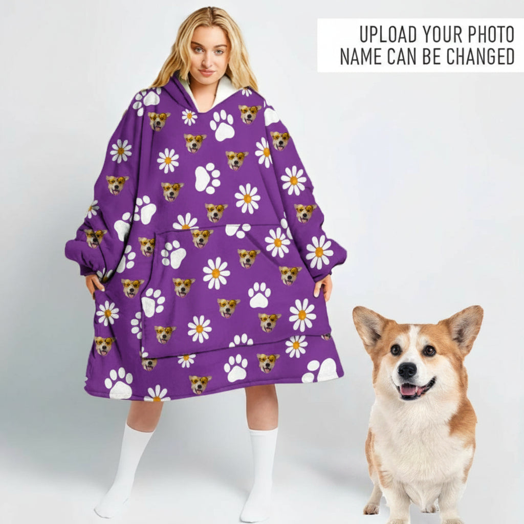 Custom Dog Cat Photo With Accessories Hoodie DA199