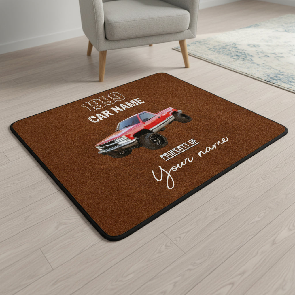 Custom Photo Property Of You Car Mats DA199