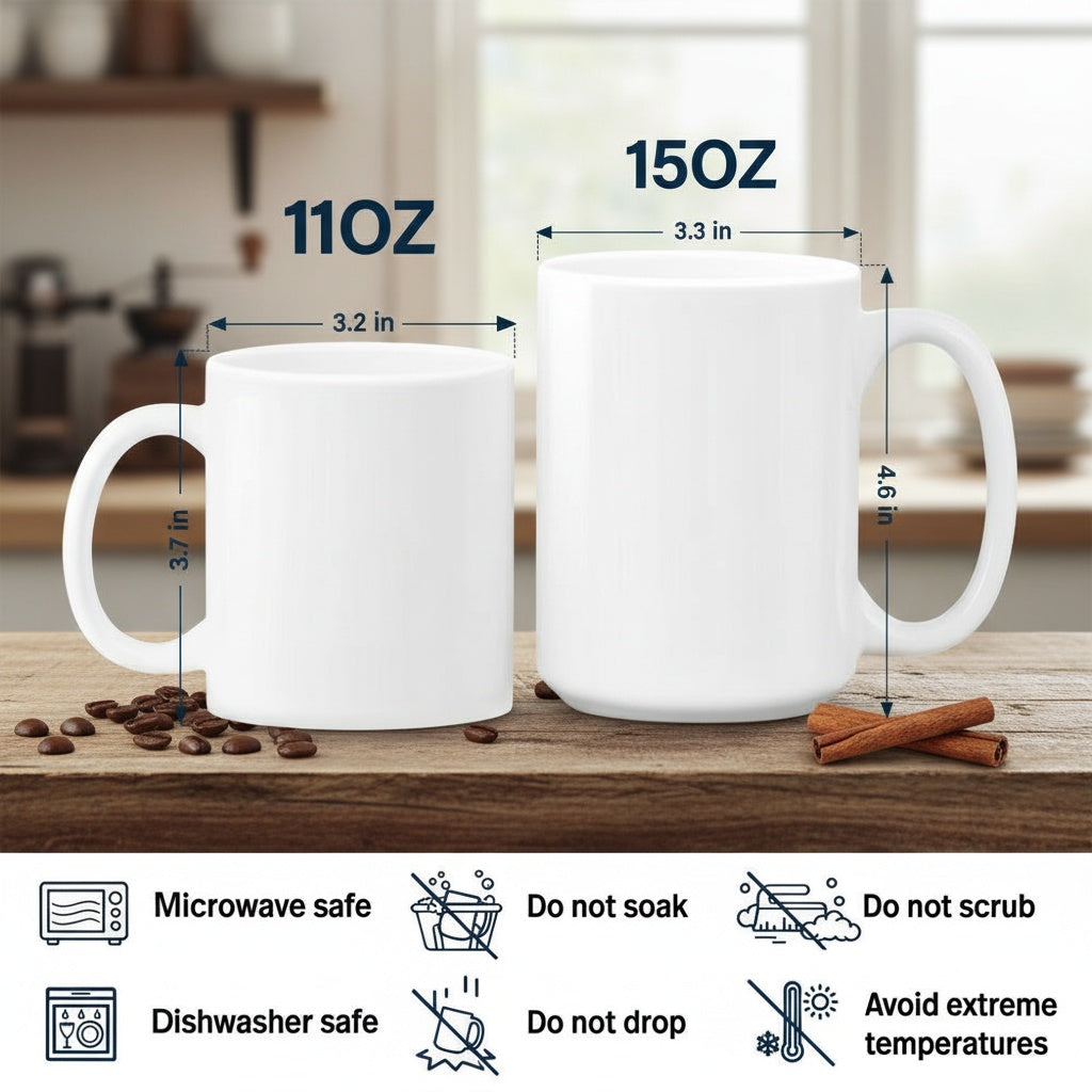 Custom Photo Coffee Mug For Dog Cat Lover