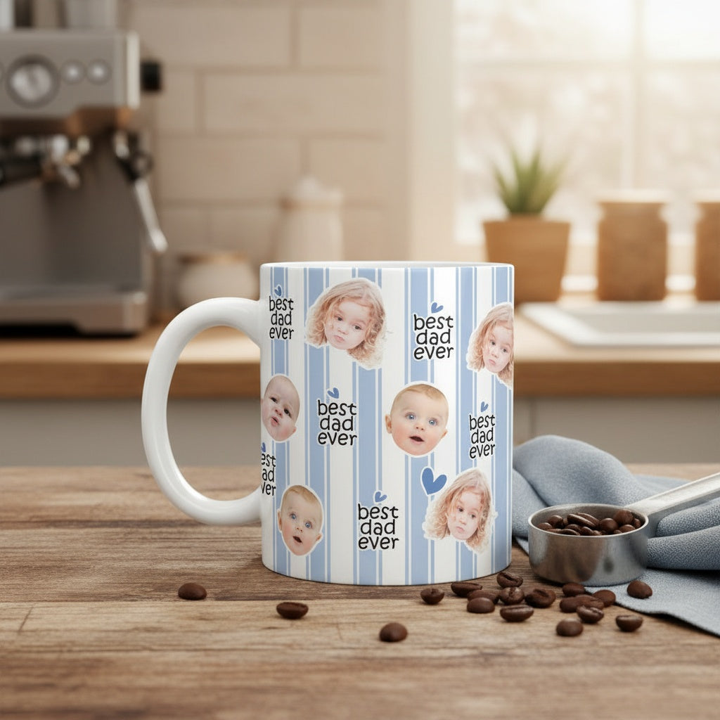 Custom Photo Coffee Mug For Dog Cat Lover