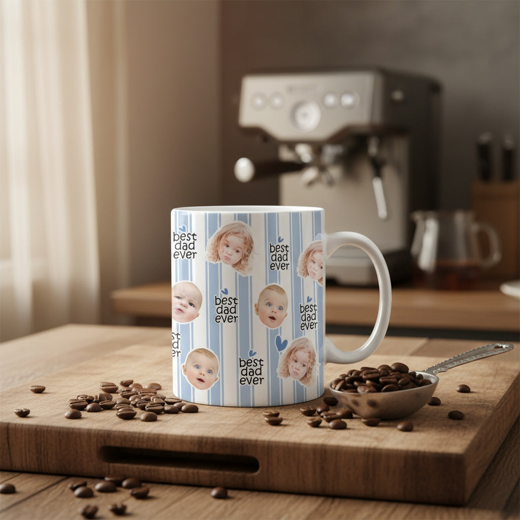 Custom Photo Coffee Mug For Dog Cat Lover