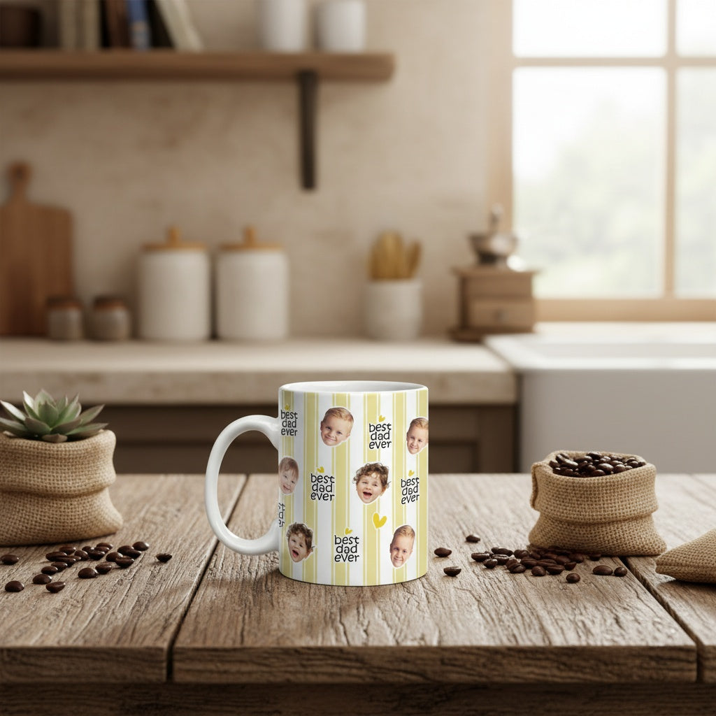 Custom Photo Coffee Mug For Dog Cat Lover