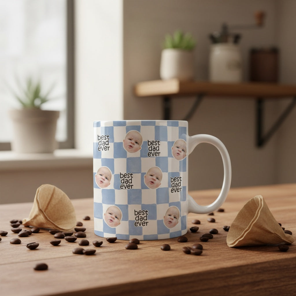 Custom Photo Coffee Mug For Dog Cat Lover