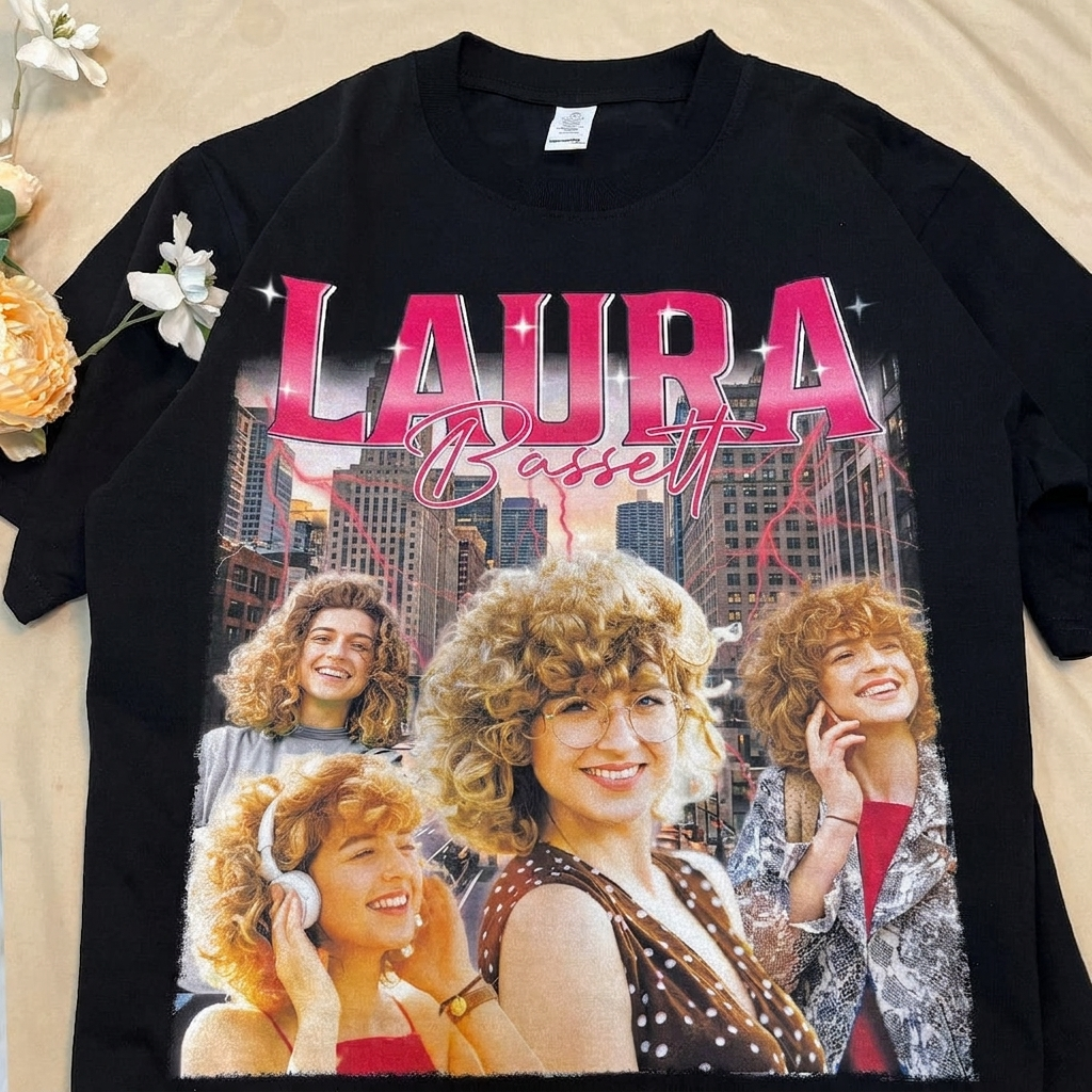 Custom Personalized Portrait Retro Style T-Shirt — Graduation Gift 547YD
