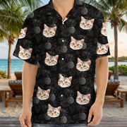 Custom Cat Vacation Hawaii Hawaiian Shirt — Gift for Cat Lovers ZKBVX