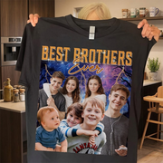 Custom Personalized Portrait Retro Style T-Shirt — Graduation Gift 547YD