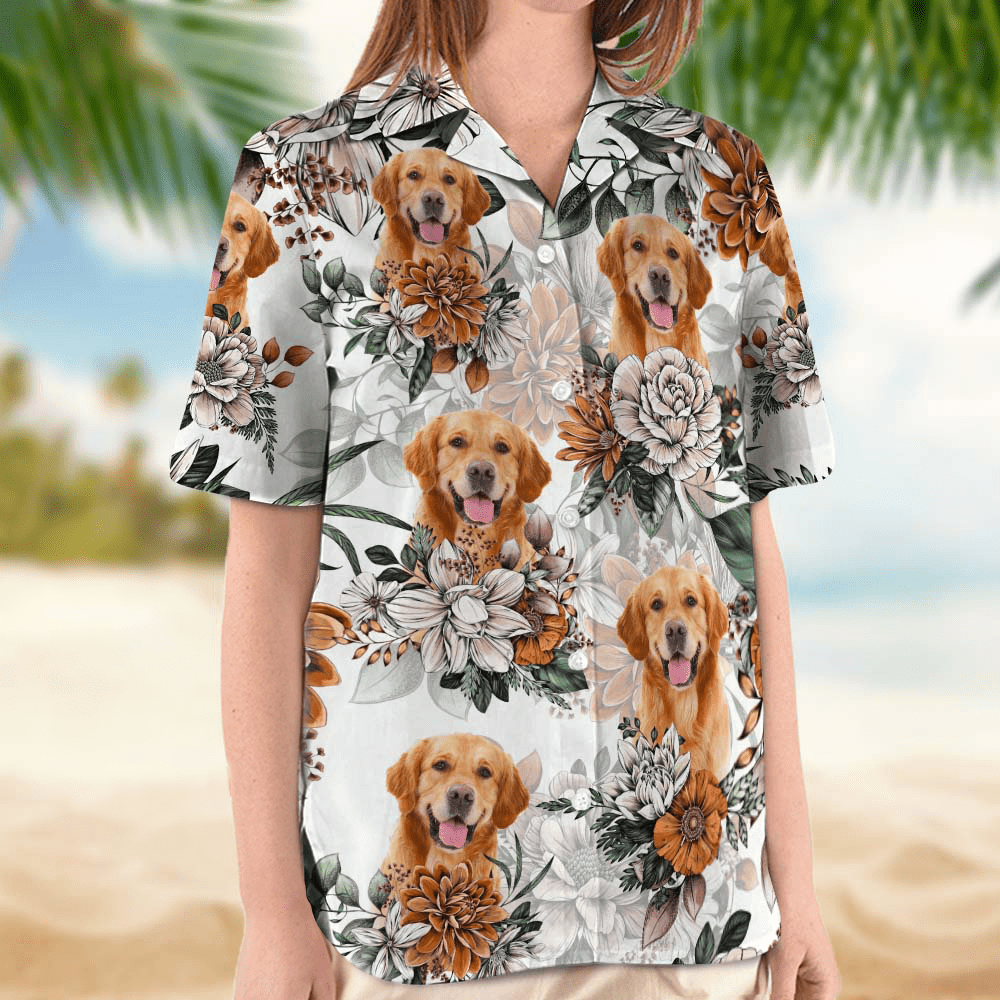 Custom Hawaiian Women Hawaiian Shirt — Custom Gift KJHPF