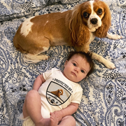 Upload Photo Protected Your Kid, Dog Lover Baby Shirt ,