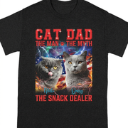 Custom Personalized Man Myth Snack T-Shirt — Gift for Dad 8KKCH