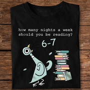 Custom How Many Nights Week T-Shirt — Family Gift XGH76