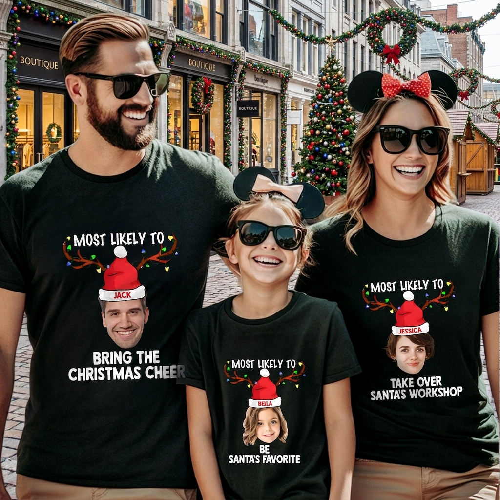 Custom Funny Matching Family T-Shirt — Couple Gift EJYJ7