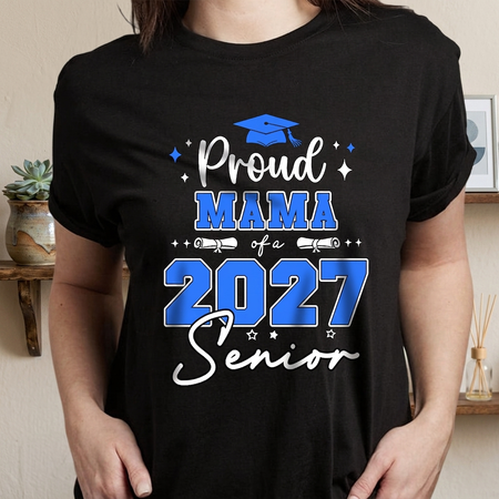 Custom Personalised Proud Grandma T-Shirt — Gift for Mom JHW4S
