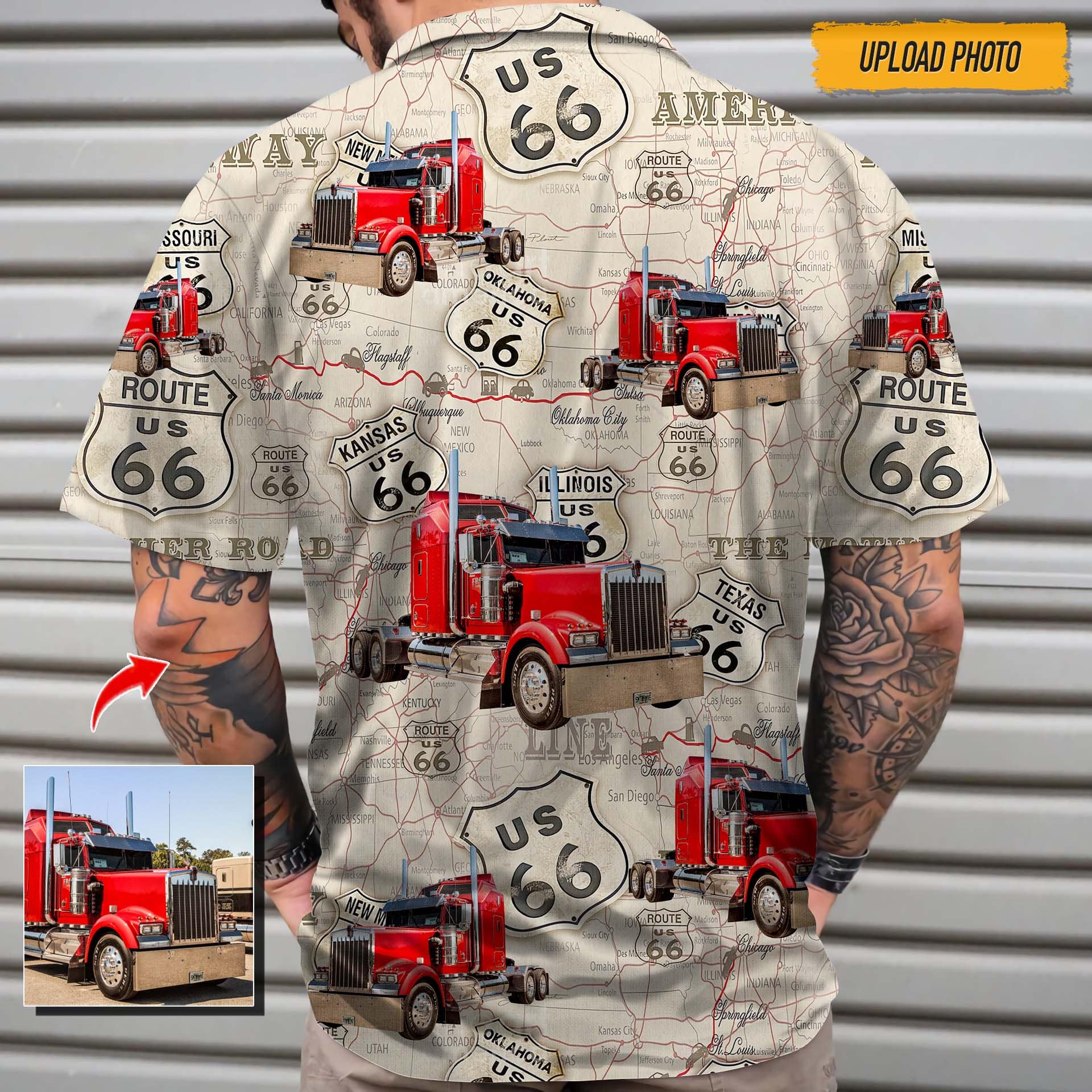 Custom Truck Hawaiian Shirt 2 — Gift BYR27