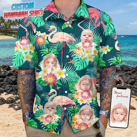 Custom Human Hawaiian Shirt — Custom Gift TEXBP