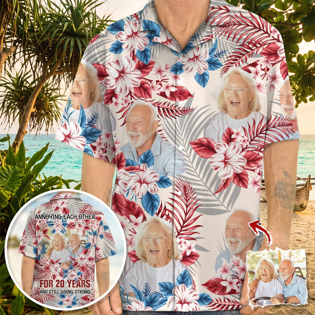 Custom Annoying Each Other Still Hawaiian Shirt — Family Gift QZUGX