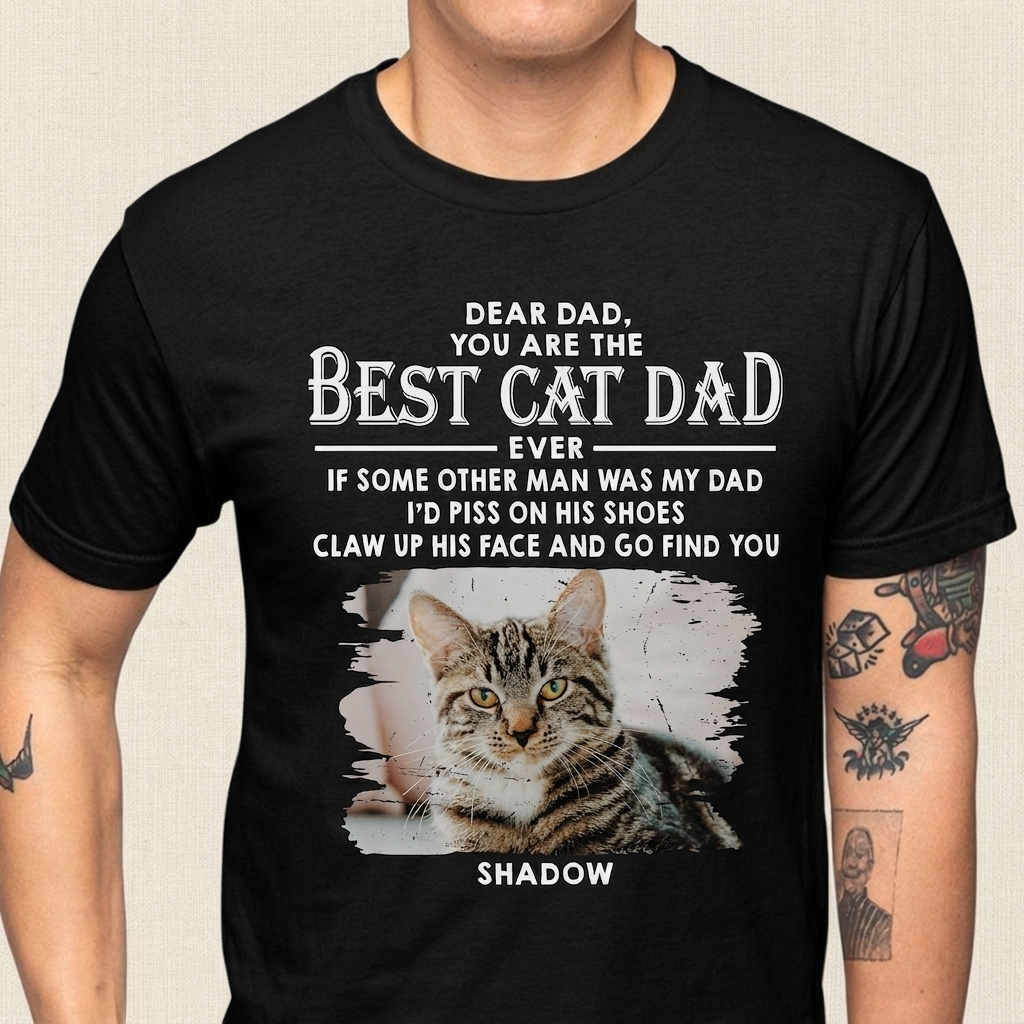 Cats Go Find You Personalized Custom Photo Cat Shirt C606