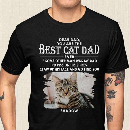 Custom Cats Go Find You Cat T-Shirt — Gift for Cat Lovers R3EXW