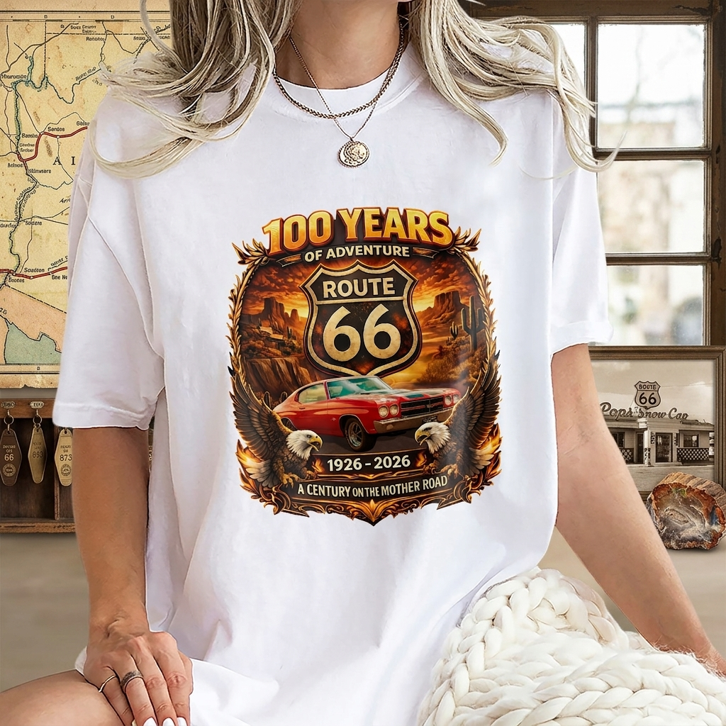 Custom Years Adventure Route Car T-Shirt — Family Gift 2W9VY