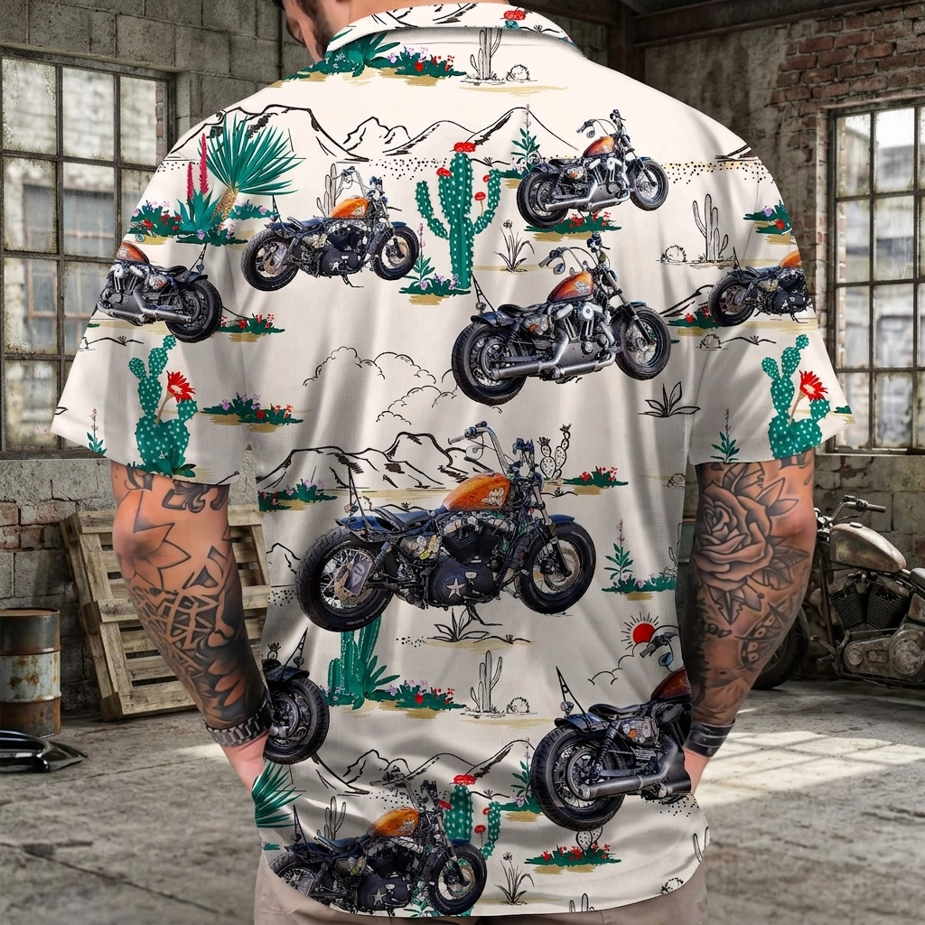 Custom Bike Hawaii Hawaiian Shirt — Custom Gift W7MMX