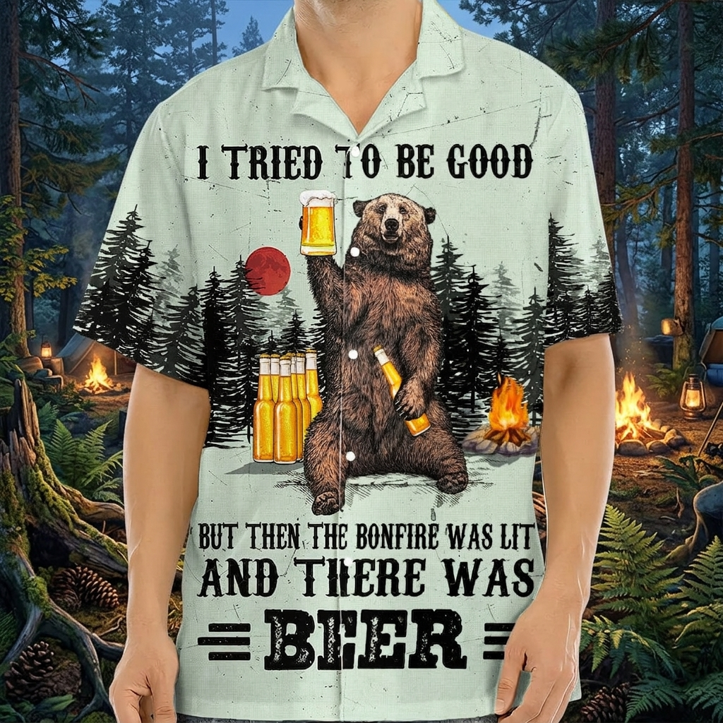 Custom I Tried Good Hawaiian Shirt — Custom Gift X2AU9