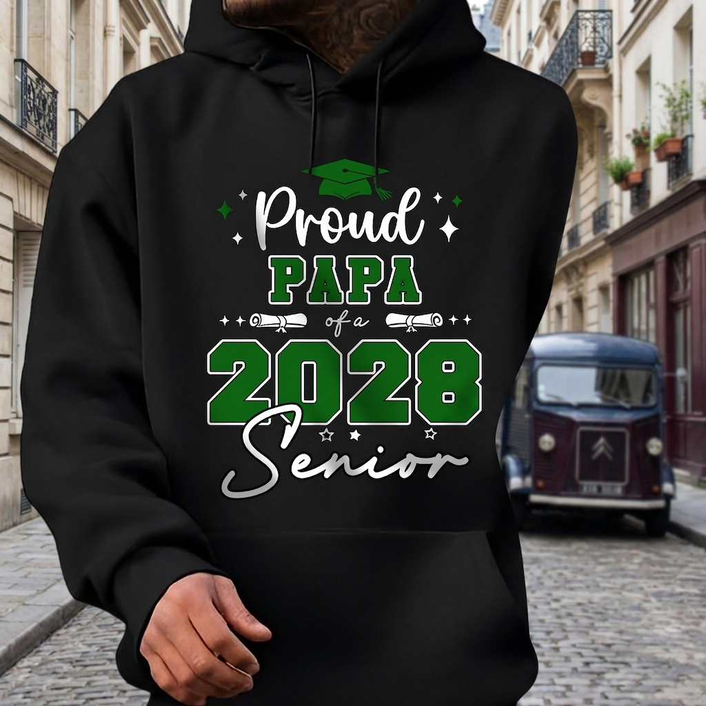 Personalised Proud Grandma of a Class of 2026 Senior Dark Shirt