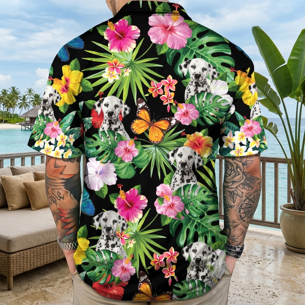 Custom Dog Hawaii Hawaiian Shirt — Gift for Dog Lovers PHYTN