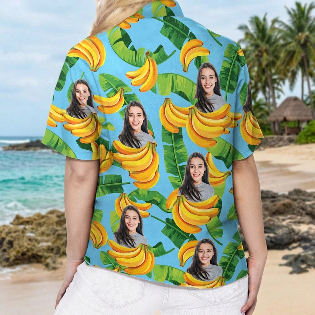 Personalized Upload Photo Hawaiian Shirt