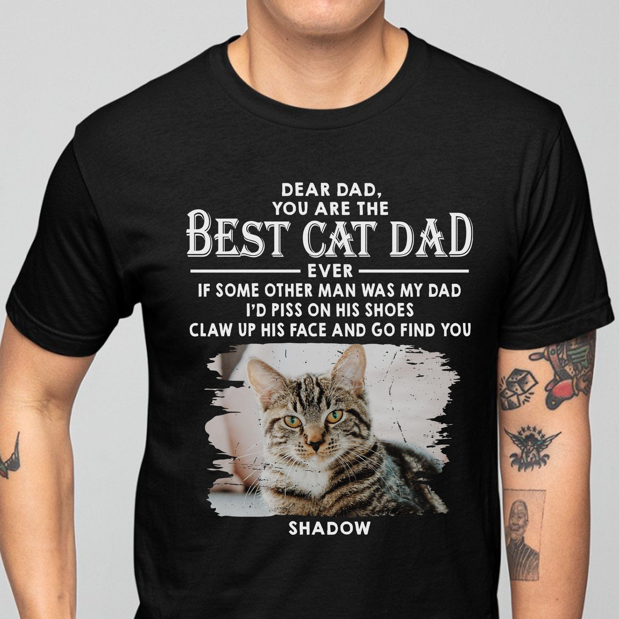 Custom Cats Go Find You Cat T-Shirt 2 — Gift for Cat Lovers J6N9U