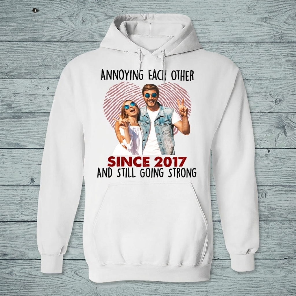 Custom Annoying Each Other Since Year T-Shirt — Couple Gift 6FX3J