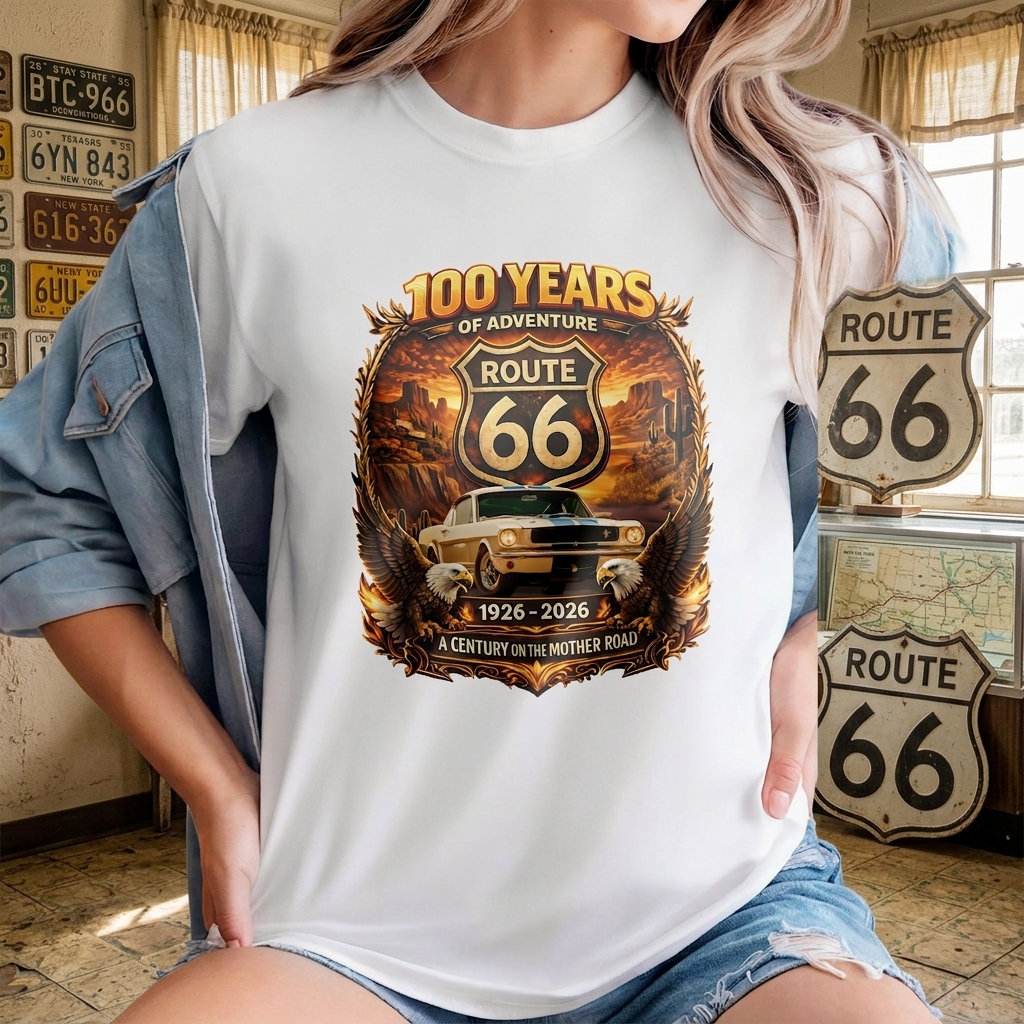 Custom Years Adventure Route Car T-Shirt — Family Gift 2W9VY