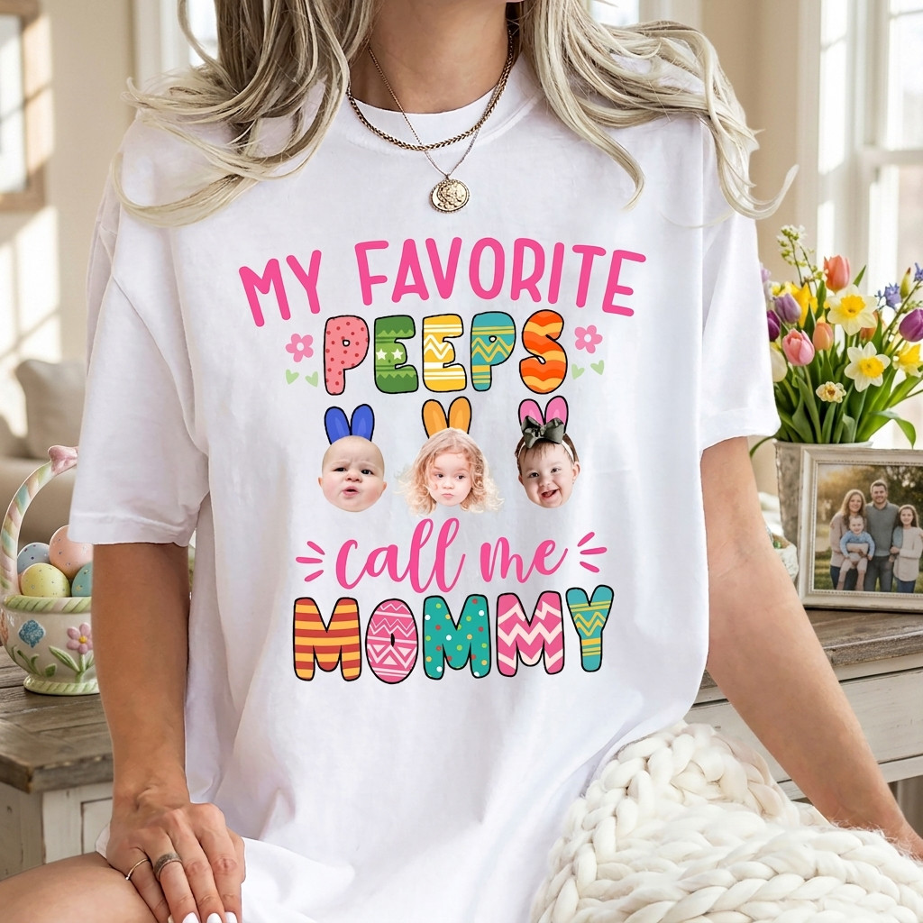 Custom My Favorite People Call T-Shirt — Gift for Mom QJGF5