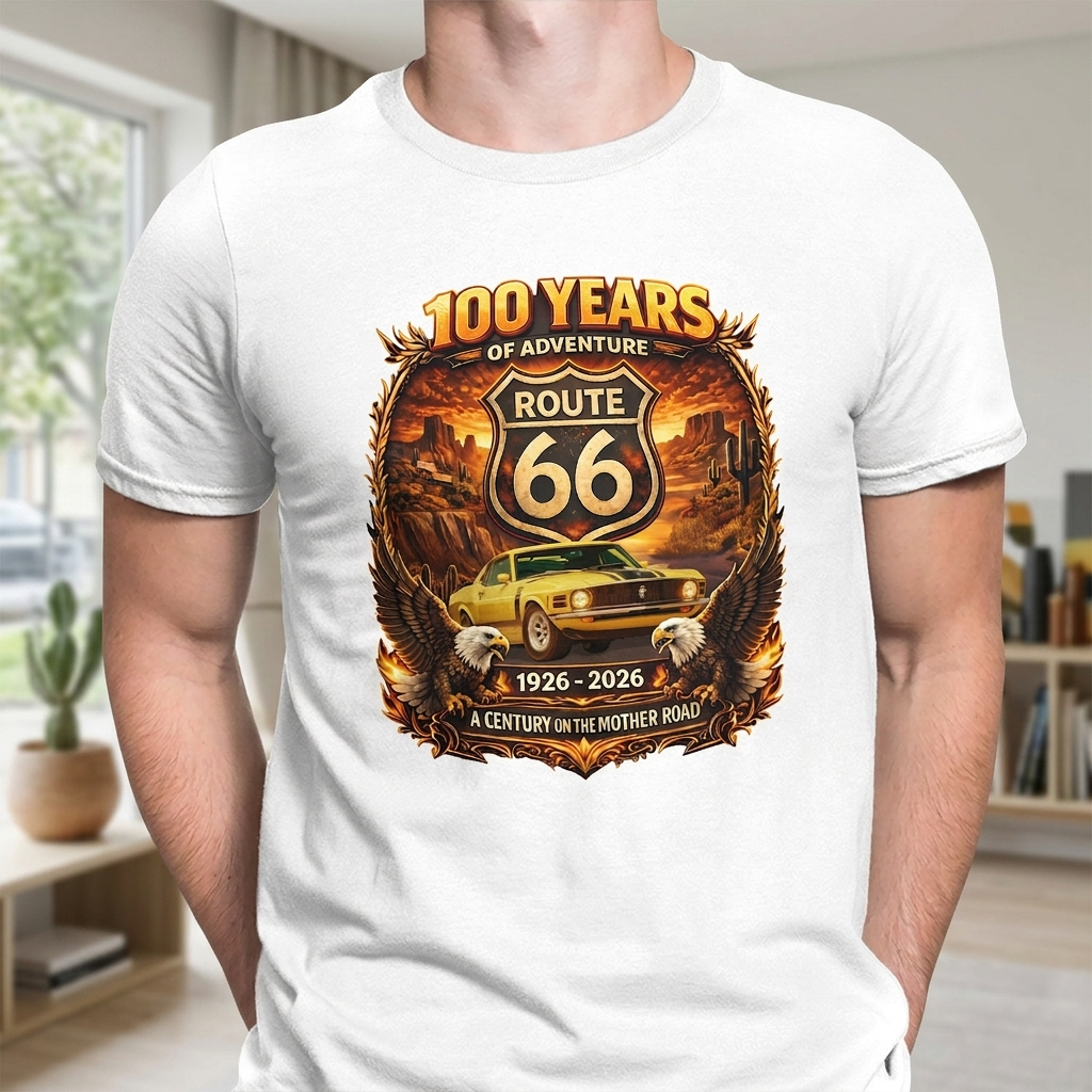 Custom Years Adventure Route Car T-Shirt — Family Gift 2W9VY
