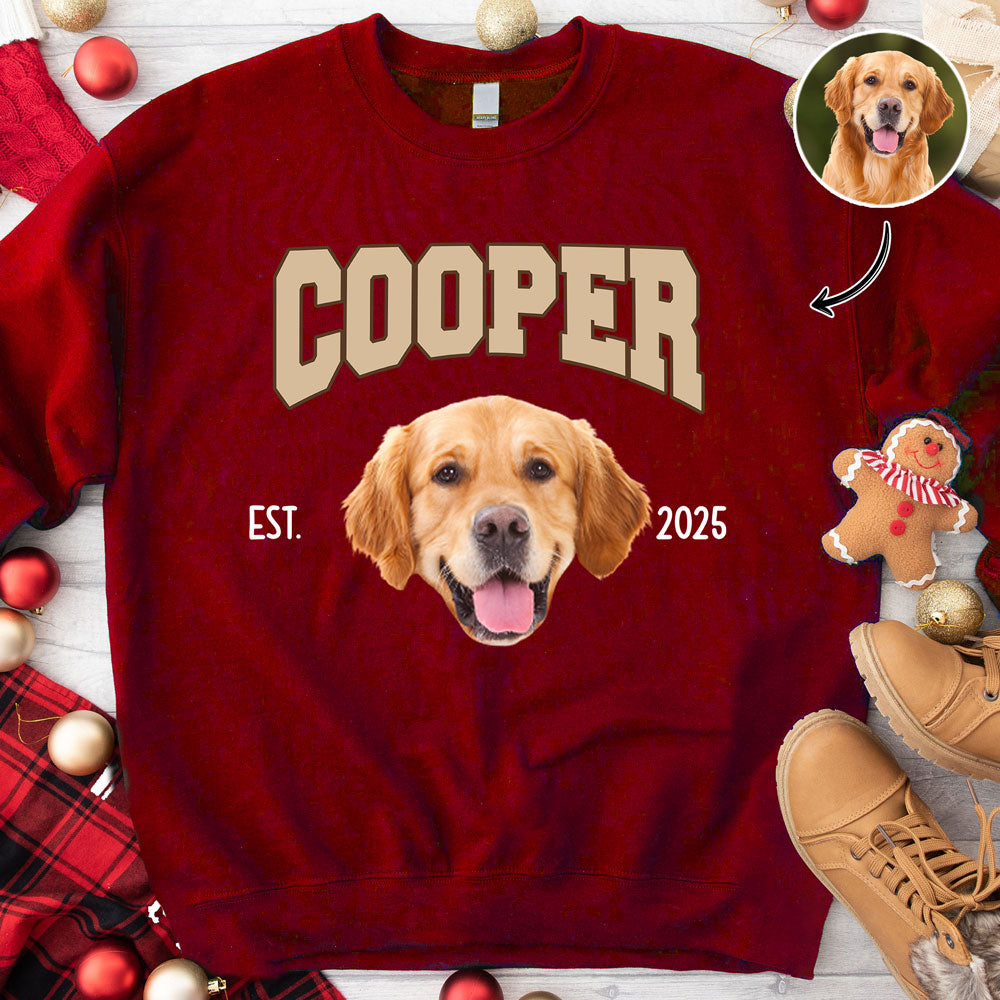 Custom Dog Photo And Sweatshirt - product care and notice