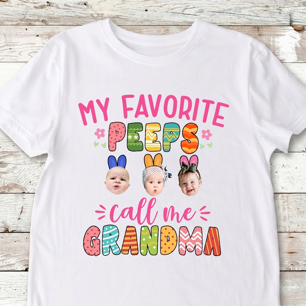 Custom My Favorite People Call T-Shirt — Gift for Mom QJGF5