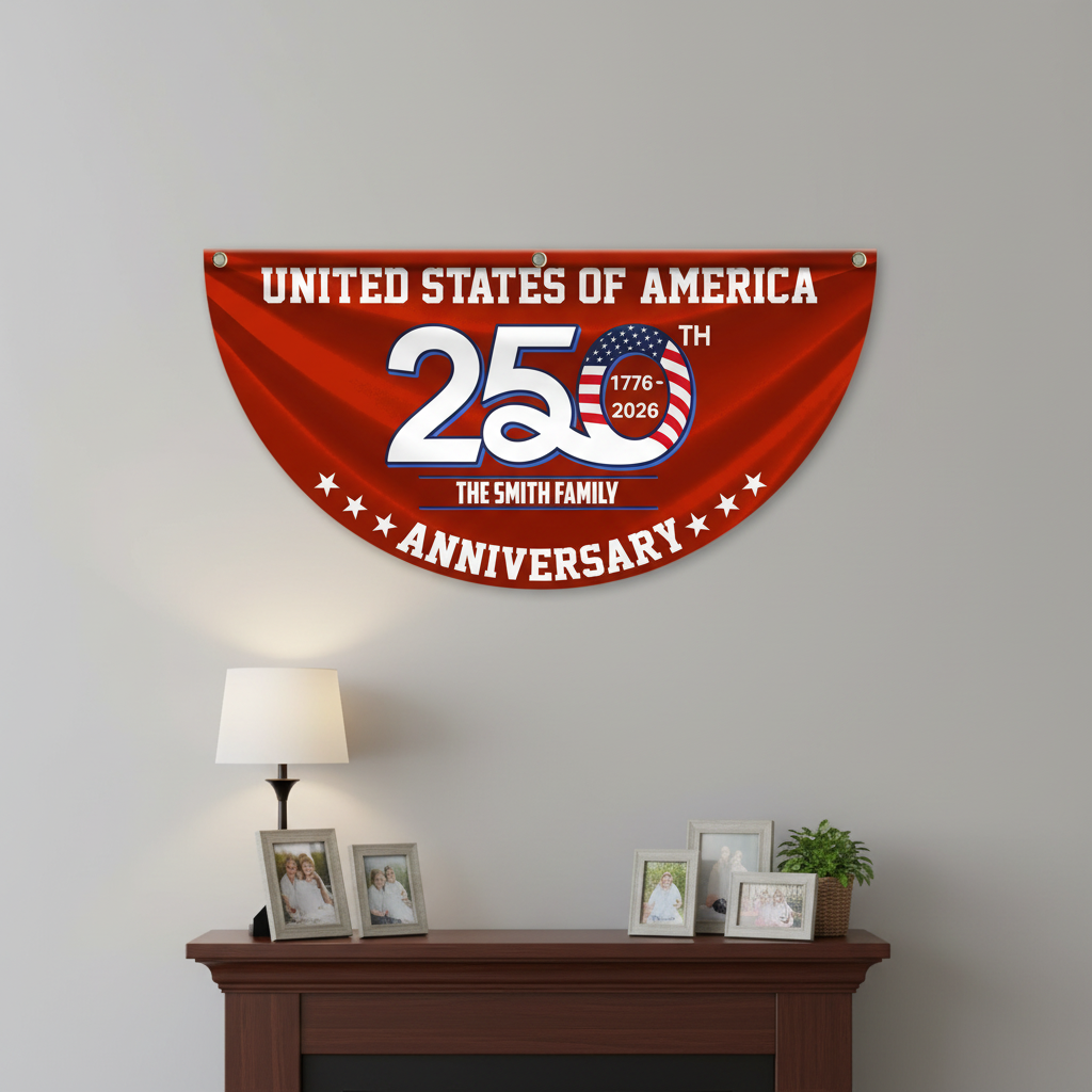 Patriotic 250th Anniversary 1776 2026 United States of Ameri