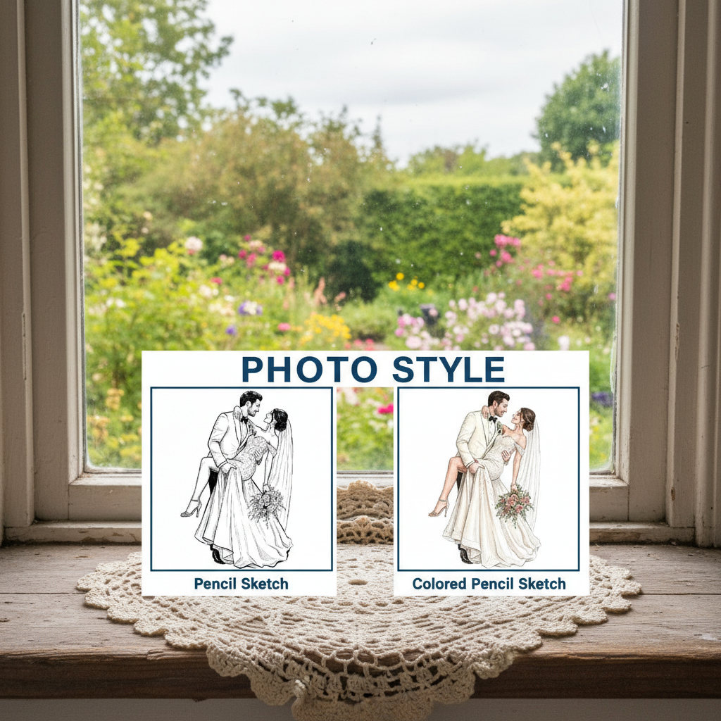 Custom Photo Couples Wedding Engaged Bachelor Party - Personalized Ceramic Plate E1Q30